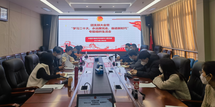 提升政治素養(yǎng) 凝聚青春力量 ——農(nóng)墾中心召開團支部大會暨“學習二十大、永遠跟黨走、奮進新時代”專題組織生活會